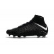 Nouvelle Crampon de Foot Nike HyperVenom Phantom III FG Noir Blanc