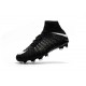 Nouvelle Crampon de Foot Nike HyperVenom Phantom III FG Noir Blanc