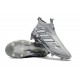Chaussure Adidas Ace 17 Purecontrol FG Crampons Foot Pas Cher Gris clair Blanc Noir