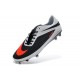 Nouvelle Chaussure Homme Nike Hypervenom Phantom FG Noir Blanc Rouge