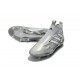 Chaussure Adidas Ace 17 Purecontrol FG Crampons Foot Pas Cher Gris clair Blanc Noir
