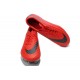 Pas Cher Crampons Nike Hypervenom Phantom FG Rouge Noir