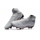 Crampon de Foot Nike Magista Obra II FG Air Max Pas Cher - Gris Cool Rouge Noir