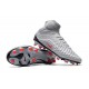 Crampon de Foot Nike Magista Obra II FG Air Max Pas Cher - Gris Cool Rouge Noir