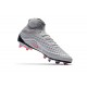 Crampon de Foot Nike Magista Obra II FG Air Max Pas Cher - Gris Cool Rouge Noir