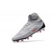 Crampon de Foot Nike Magista Obra II FG Air Max Pas Cher - Gris Cool Rouge Noir