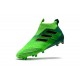Adidas ACE 17+ Purecontrol FG Chaussure de Foot Pour Homme - Vert solaire Noir Vert