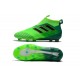 Adidas ACE 17+ Purecontrol FG Chaussure de Foot Pour Homme - Vert solaire Noir Vert