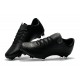 Nouvelles Nike Mercurial Vapor 11 FG Crampons de Football pour Hommes Tout Noir