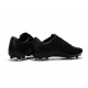 Nouvelles Nike Mercurial Vapor 11 FG Crampons de Football pour Hommes Tout Noir