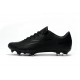 Nouvelles Nike Mercurial Vapor 11 FG Crampons de Football pour Hommes Tout Noir