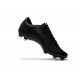 Nouvelles Nike Mercurial Vapor 11 FG Crampons de Football pour Hommes Tout Noir