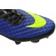 Coupe du monde 2014 Crampons Nike Hypervenom Phantom FG Bleu Noir Jaune