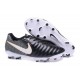 Nike Tiempo Legend VII FG - Chaussures Nike 2017 Noir Blanc