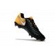 Nike Tiempo Legend VII FG - Chaussures Nike 2017 Noir Blanc Jaune
