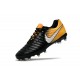 Nike Tiempo Legend VII FG - Chaussures Nike 2017 Noir Blanc Jaune