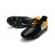 Nike Tiempo Legend VII FG - Chaussures Nike 2017 Noir Blanc Jaune