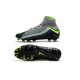 Nouvelles Crampons Foot - Chaussure Hypervenom Phantom III ACC DF FG Air Max Gris Noir Vert