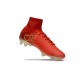 2017 Nouveau Chaussures de Football Mercurial Superfly V FG Rouge Or