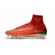 2017 Nouveau Chaussures de Football Mercurial Superfly V FG Rouge Or