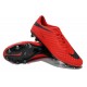 Pas Cher Crampons Nike Hypervenom Phantom FG Rouge Noir