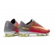 Chaussure de Foot Nike Mercurial Vapor XI FG Pas Cher Rose Gris Jaune