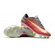 Chaussure de Foot Nike Mercurial Vapor XI FG Pas Cher Rose Gris Jaune