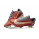 Chaussure de Foot Nike Mercurial Vapor XI FG Pas Cher Rose Gris Jaune