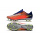 Nike Mercurial Vapor XI FG Chaussures De Foot 2017 Bleu Royal Chrome Carmin