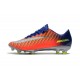 Nike Mercurial Vapor XI FG Chaussures De Foot 2017 Bleu Royal Chrome Carmin