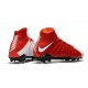 Crampon de Foot Soldes - Nike HyperVenom Phantom III FG Rouge Blanc