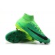 Chaussures de Foot Nike Mercurial Superfly V FG Noir Vert