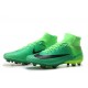 Chaussures de Foot Nike Mercurial Superfly V FG Noir Vert