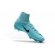 2017 Nouveau Chaussures de Football Mercurial Superfly V FG Bleu Noir