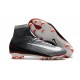 Chaussures de Foot Nike Mercurial Superfly V FG Noir Gris Blanc