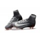 Chaussures de Foot Nike Mercurial Superfly V FG Noir Gris Blanc