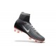 Chaussures de Foot Nike Mercurial Superfly V FG Noir Gris Blanc