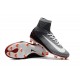 Chaussures de Foot Nike Mercurial Superfly V FG Noir Gris Blanc