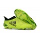 Nouveau Chaussure adidas X 17+ Purespeed FG Vert Noir