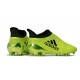 Nouveau Chaussure adidas X 17+ Purespeed FG Vert Noir