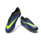 Coupe du monde 2014 Crampons Nike Hypervenom Phantom FG Bleu Noir Jaune