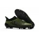 Nouveau Chaussure adidas X 17+ Purespeed FG Vert Foncé Noir