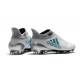 Nouveau Chaussure adidas X 17+ Purespeed FG Blanc Bleu Gris