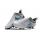 Nouveau Chaussure adidas X 17+ Purespeed FG Blanc Bleu Gris