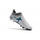 Nouveau Chaussure adidas X 17+ Purespeed FG Blanc Bleu Gris