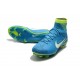 Chaussures de Foot Nike Mercurial Superfly V FG NJR Bleu Blanc Volt