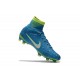 Chaussures de Foot Nike Mercurial Superfly V FG NJR Bleu Blanc Volt