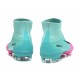 2017 Nouveau Chaussures de Football Mercurial Superfly V FG Rose Bleu Noir