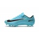 Nouvelles Nike Mercurial Vapor 11 FG Crampons de Football pour Hommes Bleu Noir