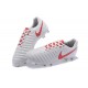 Nike Tiempo Legend VII FG - Chaussures Nike 2017 Blanc Rouge